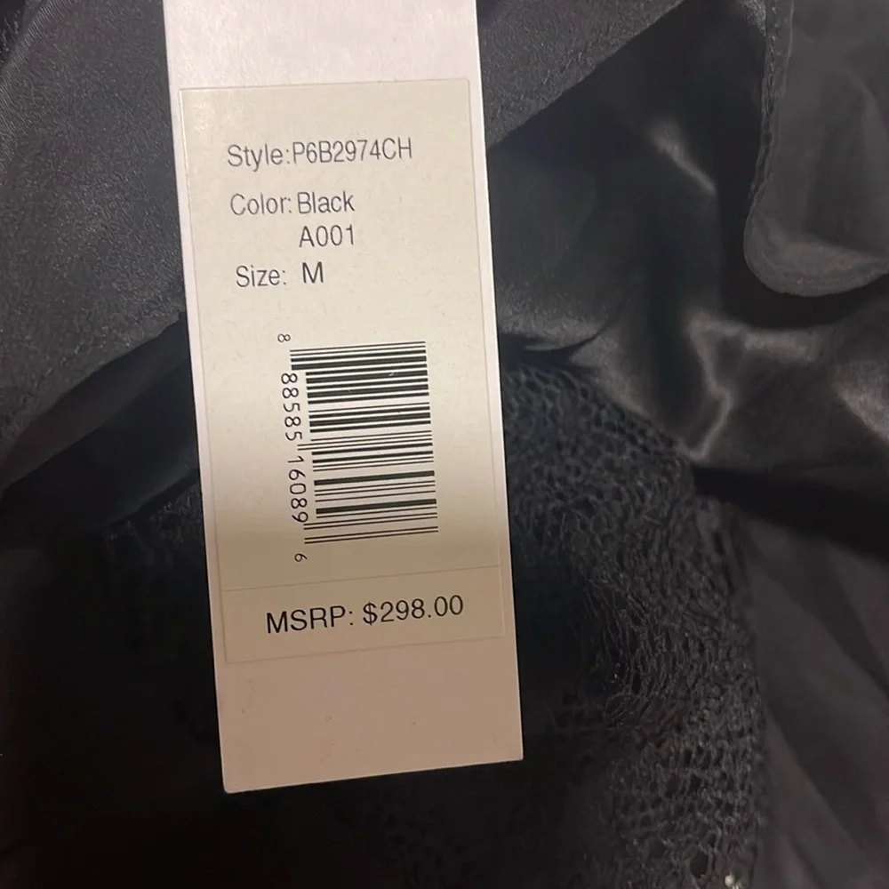 NWT | Parker Black Lace Romper